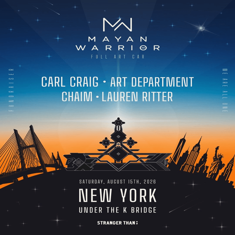 MAYAN WARRIOR NEW YORK - FULL ART CAR